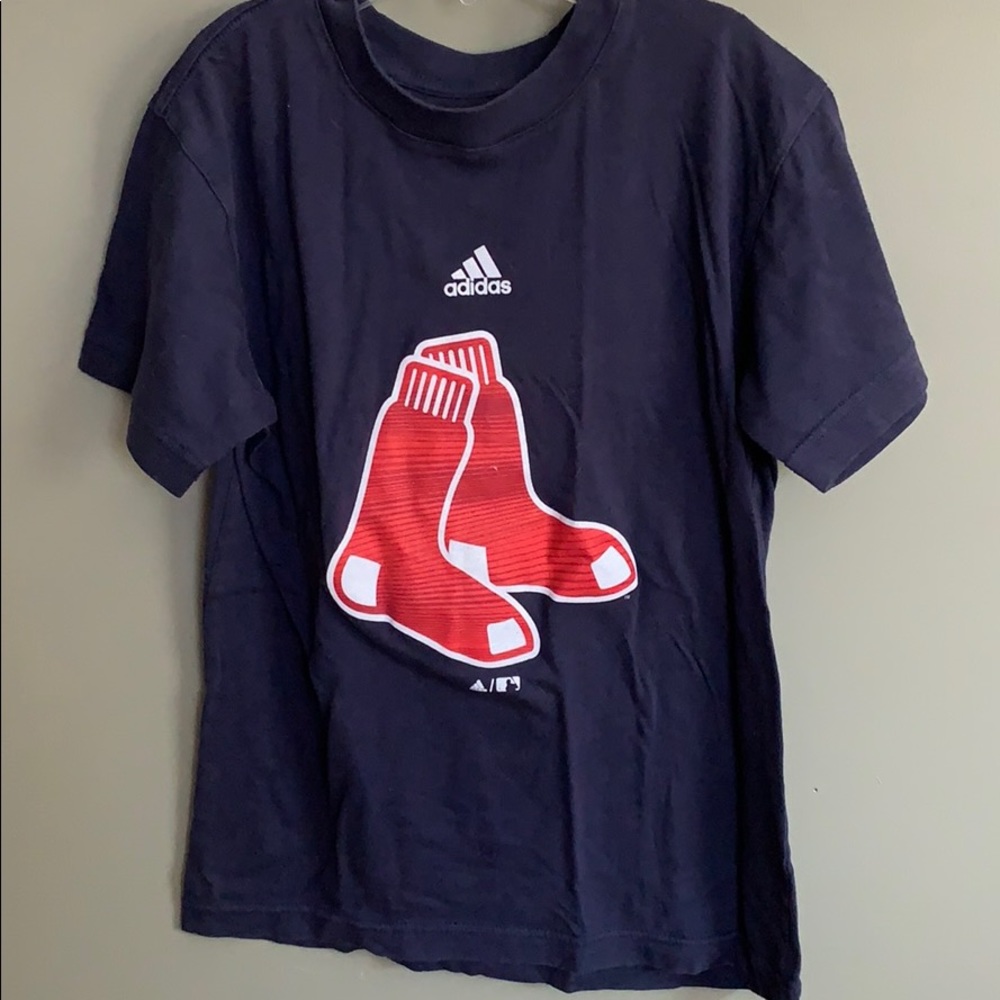 Boys Adidas Red Sox T-Shirt